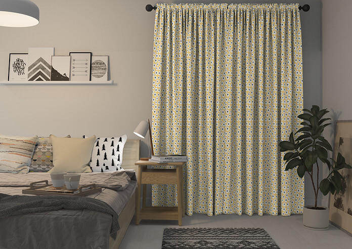 Astasia, Saffron - Made to Measure Curtains - Image 7